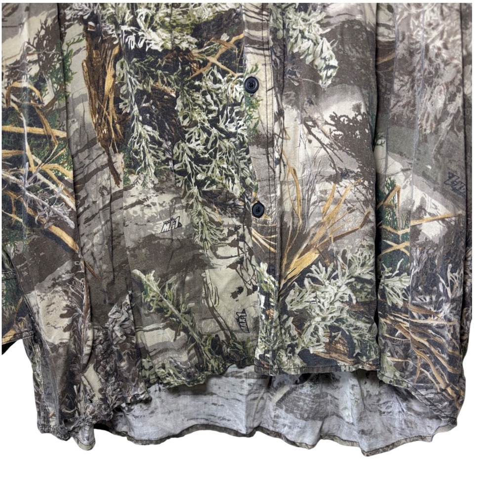 Redhead Mens 3XL Advantage Max-1 Camo Button Down Hunting Shirt Long Sleeve - Picture 3 of 11